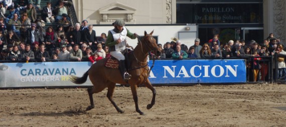 El Nilo Andresita auf der Piste