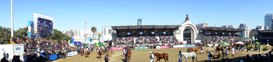 Tribuene der Rural de Palermo